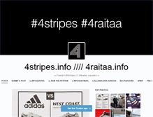 Tablet Screenshot of 4stripes.info